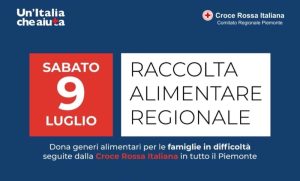 A Carignano ritorna la raccolta alimentare della Croce Rossa