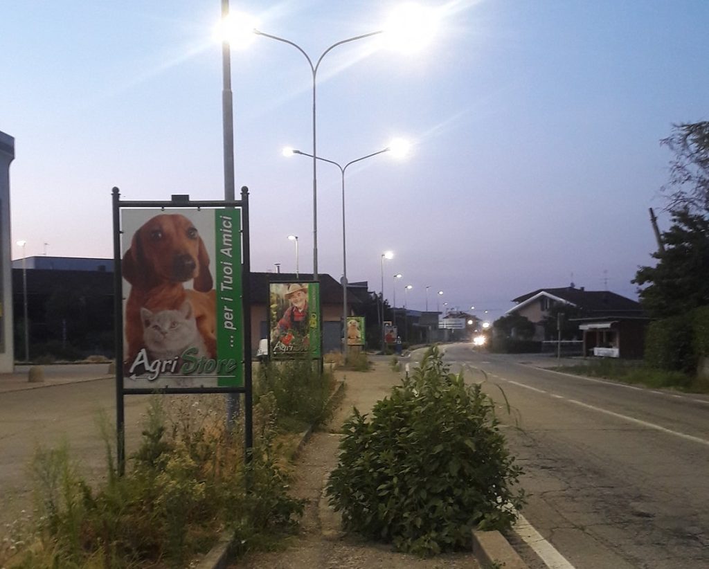 pista ciclabile via Chieri salsasio Carmagnola