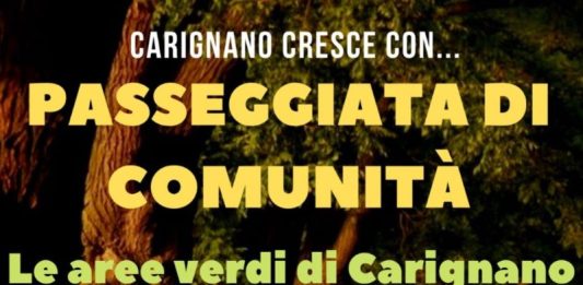 passeggiata comunitaria carignano