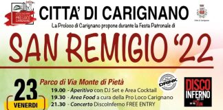 san remigio 2022 Carignano