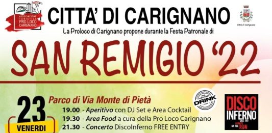 san remigio 2022 Carignano