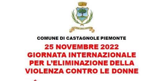 castagnole piemonte 25 novembre giornata violenza donne genere