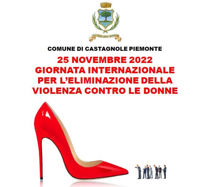 25 novembre: Castagnole presenta le iniziative contro la violenza di genere