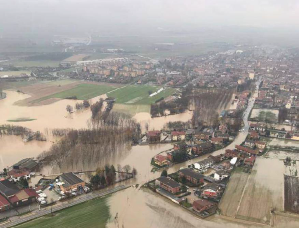 castagnole piemonte torrente chisola contratto fiume protocollo intesa volvera alluvionia