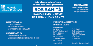 Sanità Piemonte Italia Viva