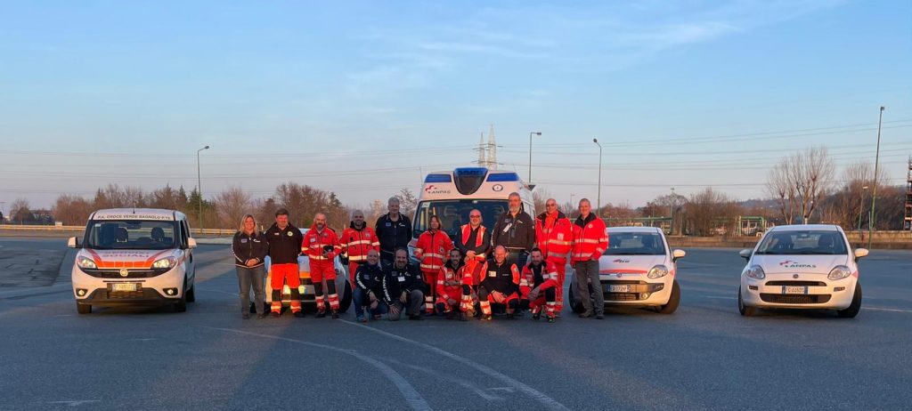 piobesi torinese vinovo candiolo croce verde formazione anpas piemonte autisti mezzi soccorso