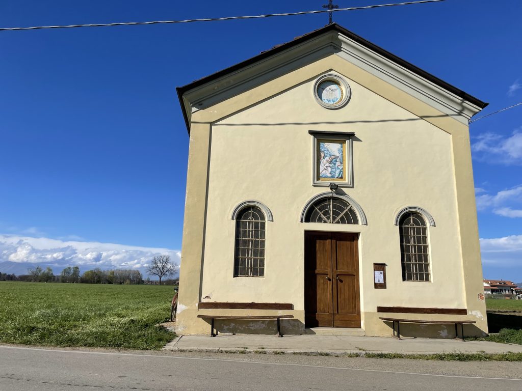 piobesi torinese chiesa sacchetto annunziata