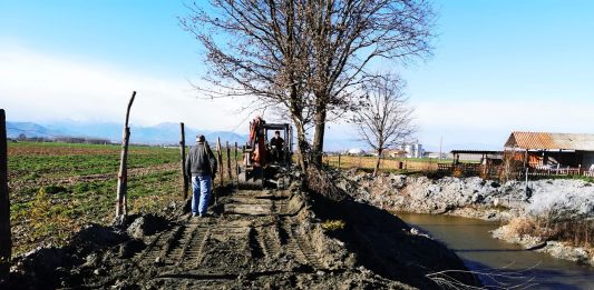 piobesi torinese siccità lago gambunet società pescatori lavori manutezione