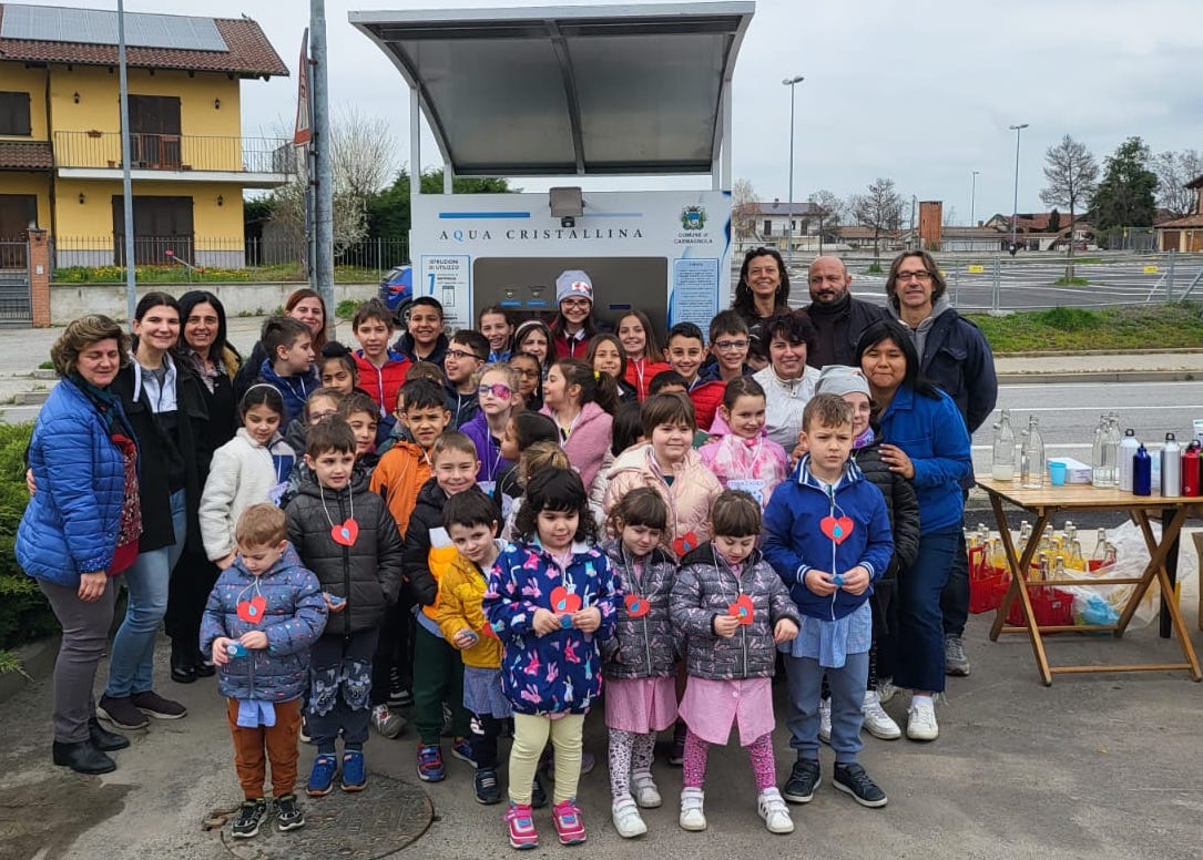 Inaugurata ufficialmente la "Casetta dell'Acqua" ai Tuninetti di Carmagnola