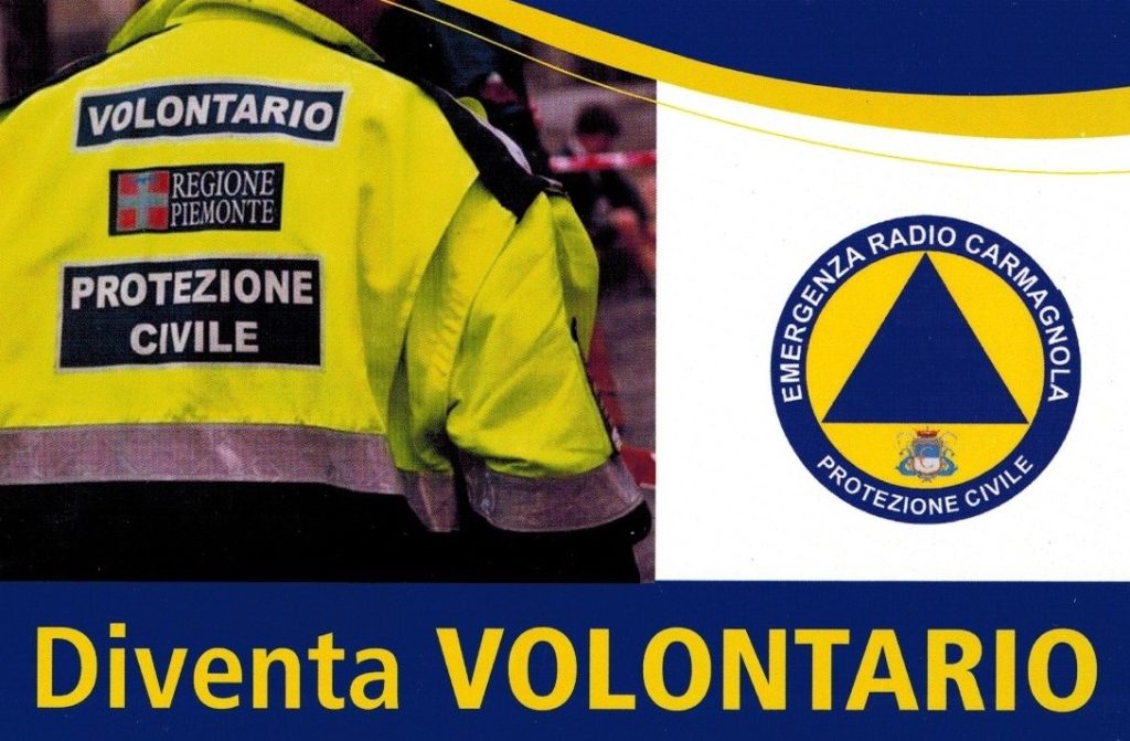 corso per volontari di Protezione Civile Emergenza Radio Carmagnola