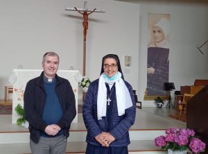 Madre Francesca in visita alla Parrocchia di Salsasio