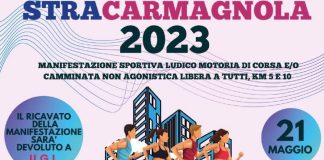 stracarmagnola 2023 orari programma