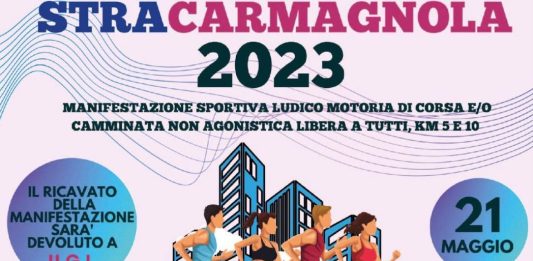 stracarmagnola 2023 orari programma