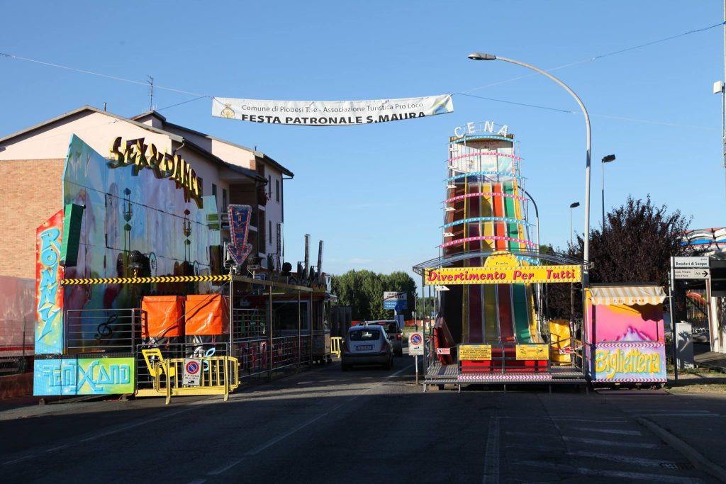 piobesi torinese festa patronale santa maura luna park pro loco serate gastronomiche musica balli bocce banco di beneficenza