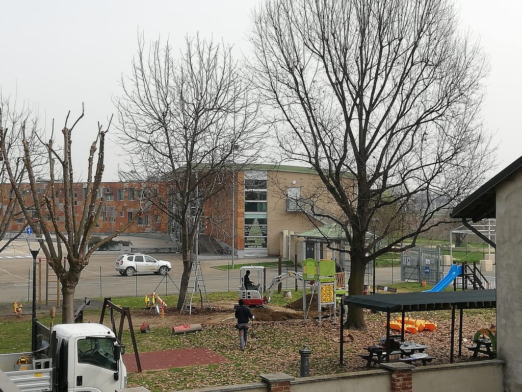 piobesi torinese parco giochi inclusivo bambini con disabilità