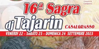 Casalgrasso Sagra dj Tajarin