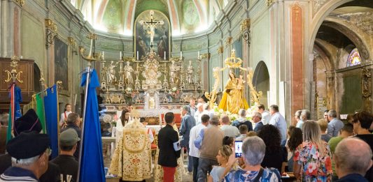 La scorsa edizione della festa patronale di Borgo Salsasio di Carmagnola