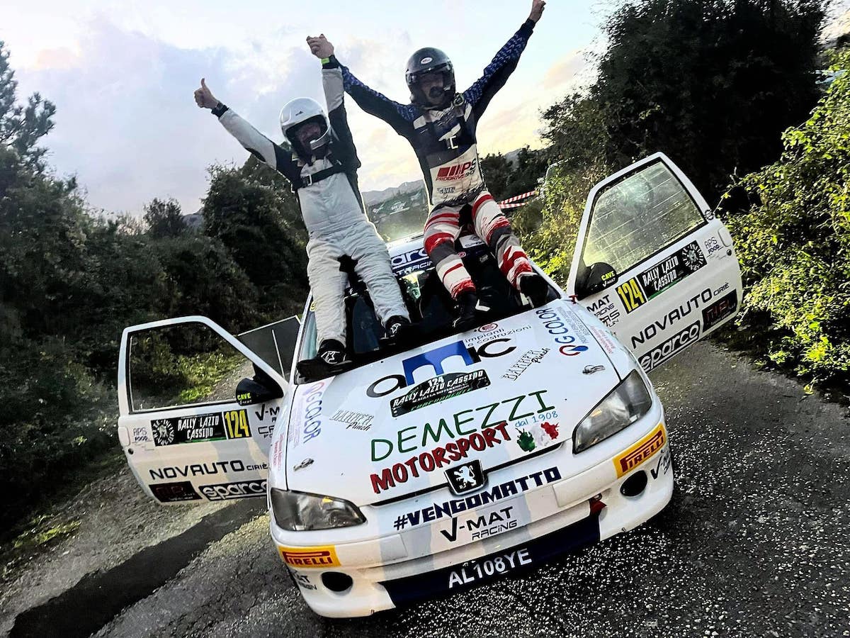 Il team carmagnolese VMat Racing vince la Coppa Italia Rally