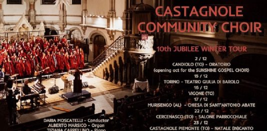 Castagnole Community Choir tour invernale