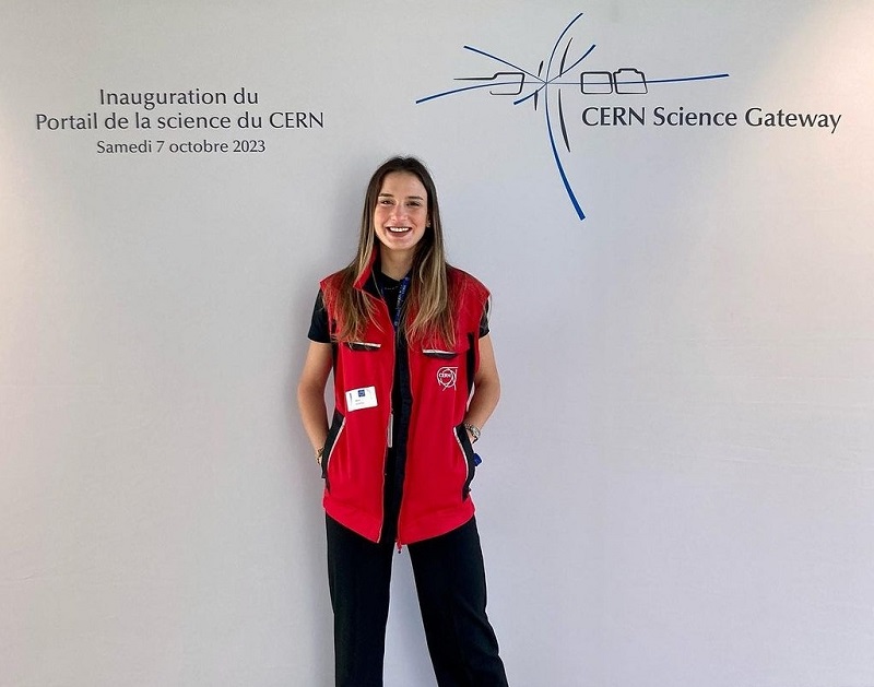 La castagnolese Micol Olocco racconta il proprio lavoro al CERN