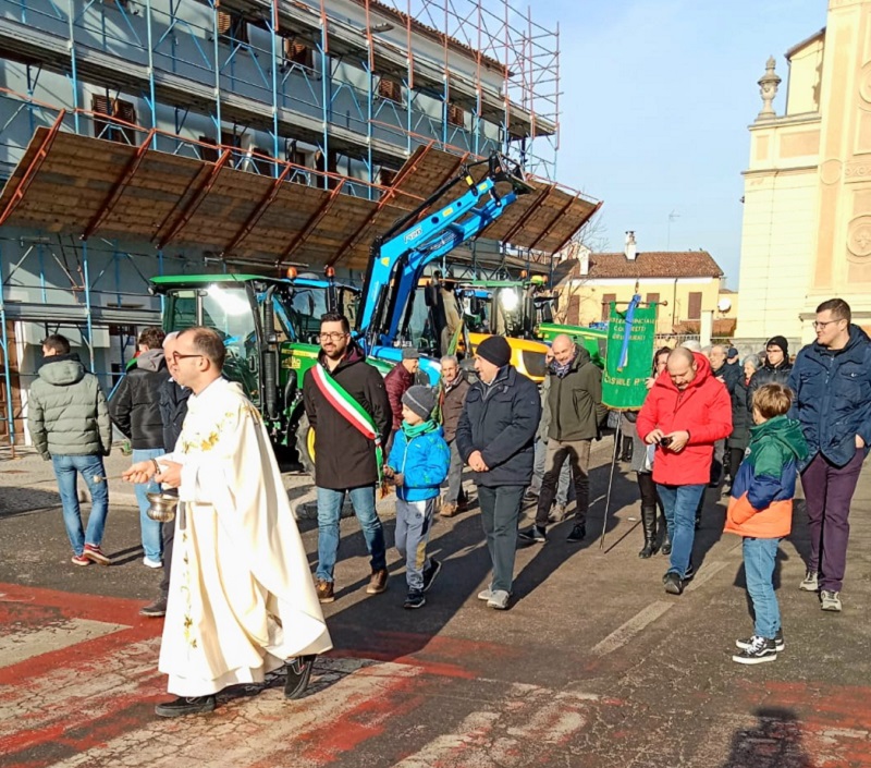 Castagnole Piemonte ha celebrato Sant'Antonio Abate