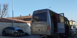 incidente in via Torino a Carmagnola