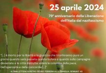 Piobesi 79esimo anniversario Liberazione