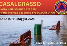 Casalgrasso Protezione Civile alluvione