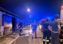 Santena incendio Tetti Giro