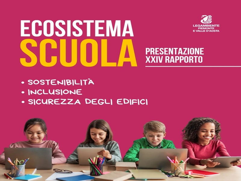 Legambiente presenta la XXIV edizione del report Ecosistema Scuola