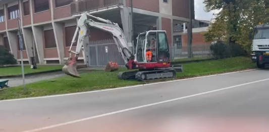 Piobesi lavori pista ciclabile