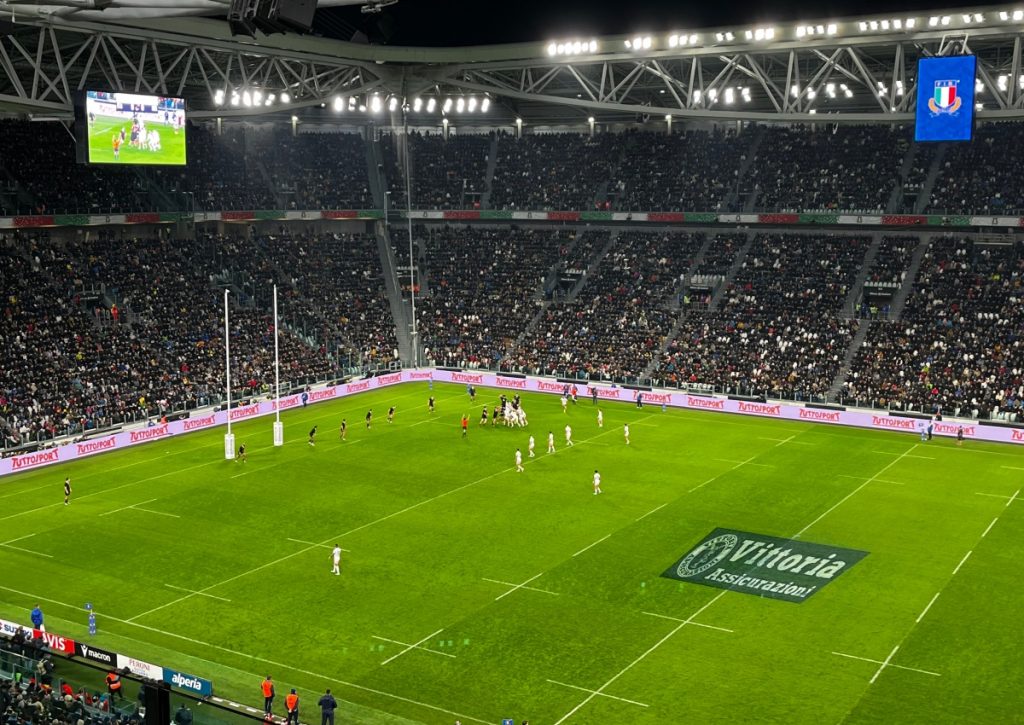 Juventus Stadium italia all blacks torino piemonte rugby