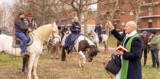 festa sant'antonio benedizione animali carmagnola