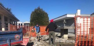 Lavori cimitero Virle Piemonte