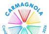 Logo candidatura di Carmagnola a Capitale italiana del Libro 2026